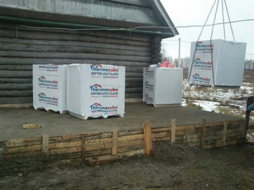 Газосиликатный блок Thermocube КЗСМ D500/125